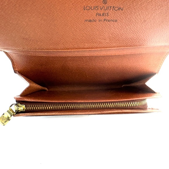 💎 Louis Vuitton Monogram Porte-Monnaie Tresor Wallet - Picture 9 of 13